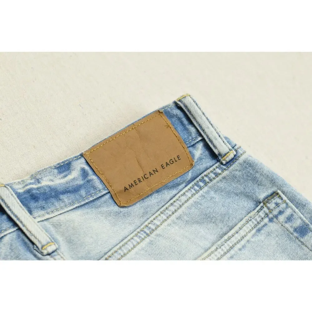 American Eagle Classic Bootcut Jeans Men's 29x30 Light Wash Denim 100% Cotton